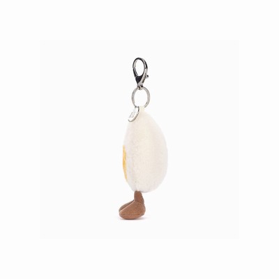 Jellycat Amuseables Happy Boiled Egg Tas Bedeltje | HM4193072